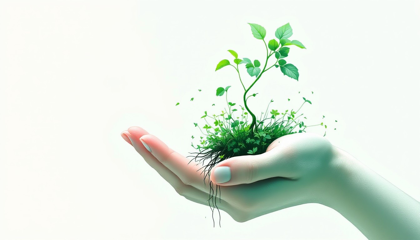 Free Hand Becomes Nature Image - Metamorphosis, Hand, Plant | Download ...