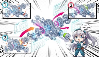 Free Mechanical Anime Diagram Image - Anime, Mechanical, Gears ...
