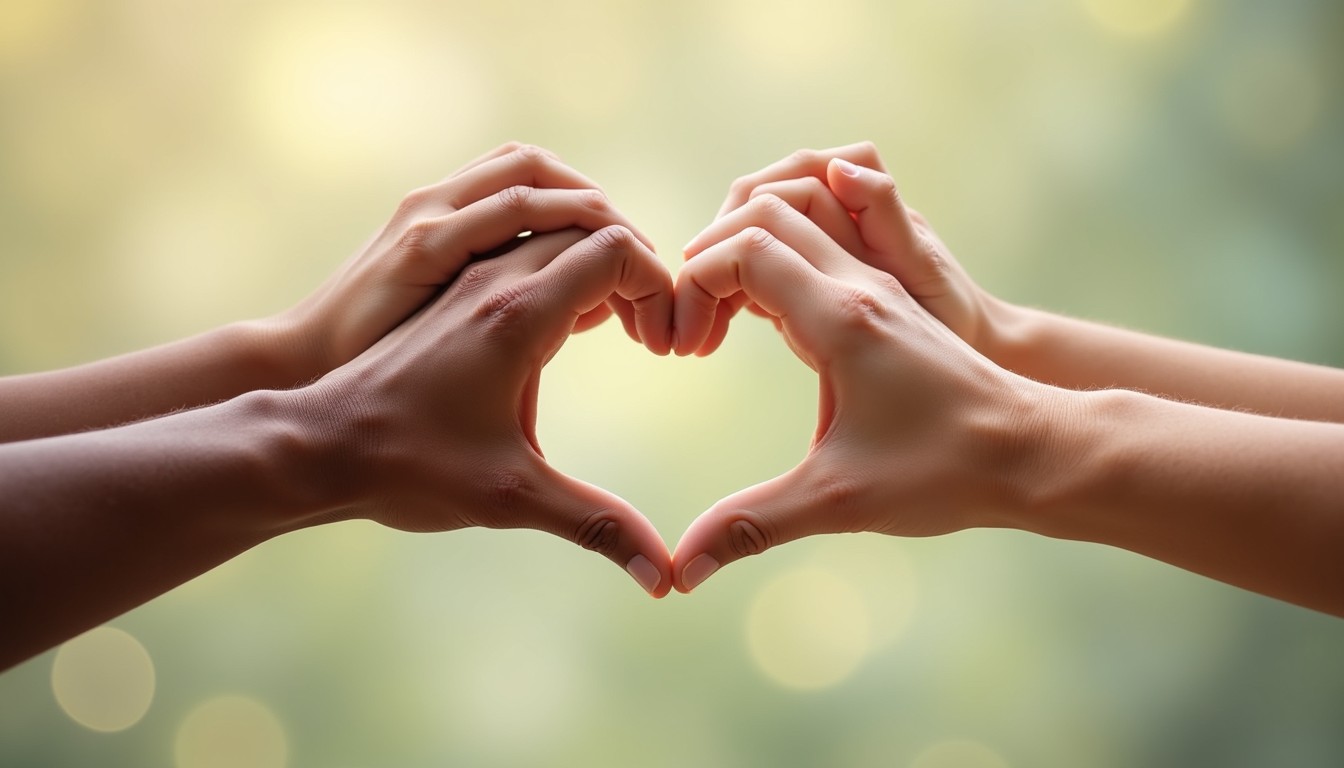 Love Creating Free Hands Creating Love Image - Love, Heart, Hands | Download at StockCake