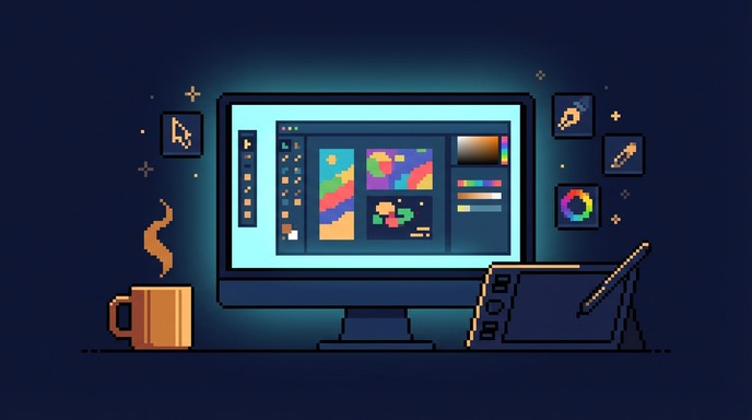 Free Creative Workspace Vibes Image - Workspace, Designer, Pixel ...