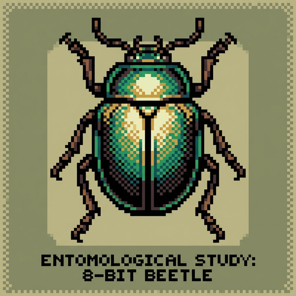 Free Pixel Beetle Illustration Image - Beetle, Pixel, Art | Download at ...