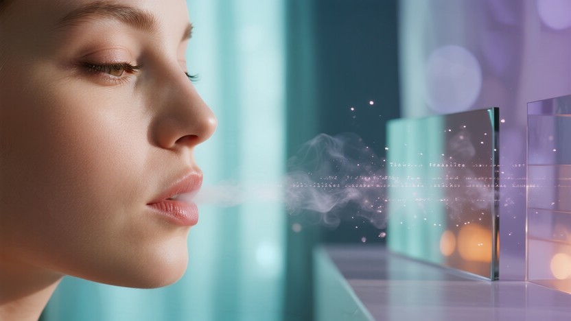 Free Whispered Digital Breath Image - Breath, Whisper, Particles ...