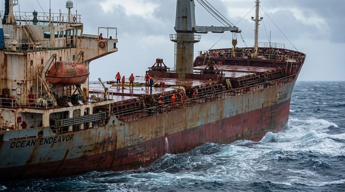 Free Rusty Ship Dawn Image - Ship, Maritime, Rust | Download at StockCake