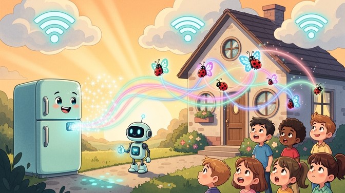Free Smart Home Magic Image - Illustration, Children, Smart-home ...