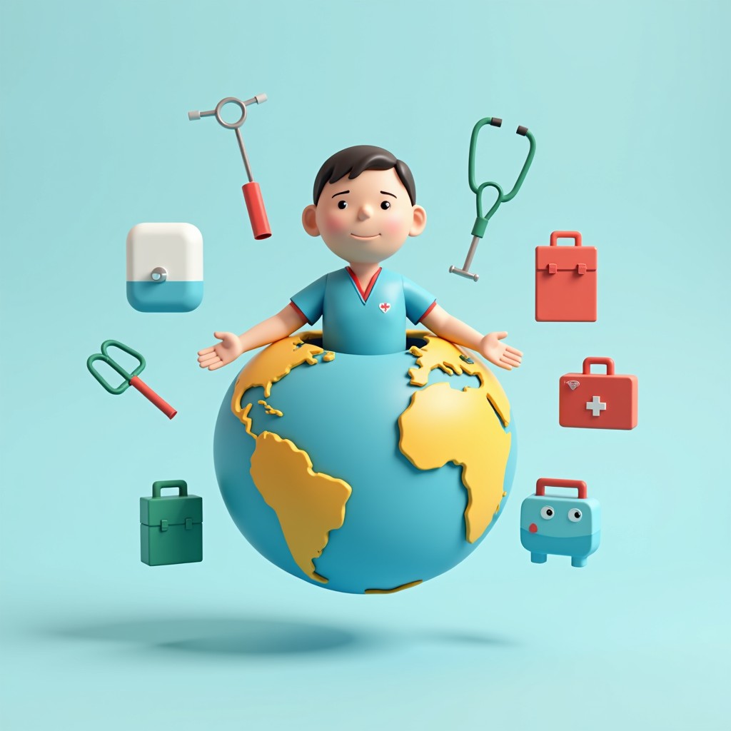 Free Global Medical Helper Image - Medical, Volunteer, Global ...