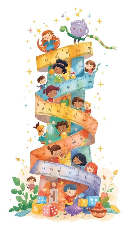 Free Magical Measurement Mountain Photo Children Measurement