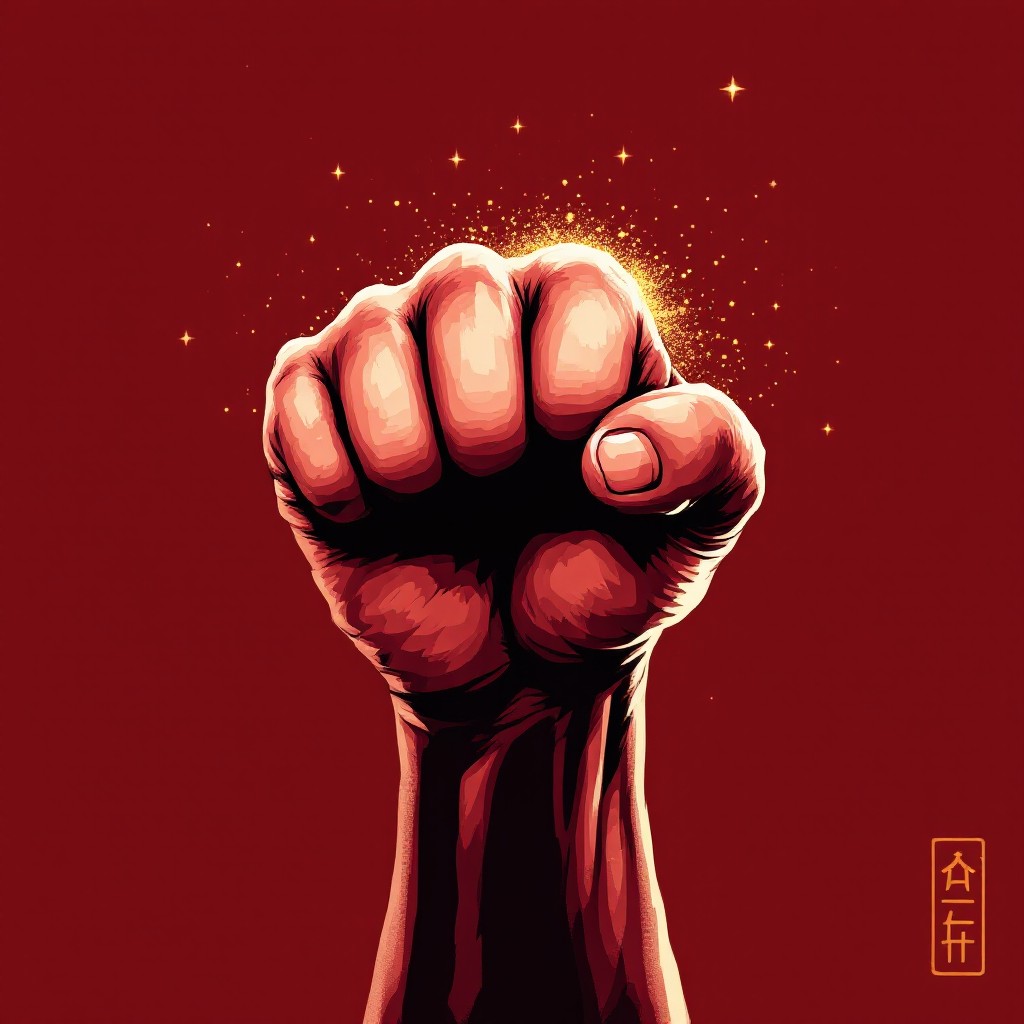 Free Power Fist Rising Image - Pixel, Fist, Power | Download at StockCake
