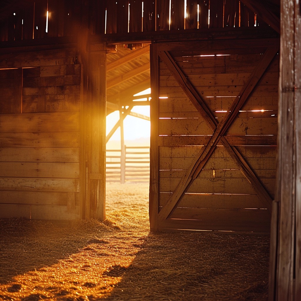 Free Barn Sunrise Rays Photo - Sunrise, Barn, Light | Download at StockCake