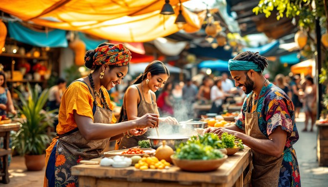 Free Sharing Cultural Cuisine Image - Marketplace, Cooking, Culture ...