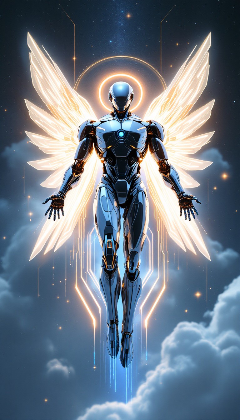 Angel Matic Free Mechanical Angel Ascending Image - Angel, Robot, Mechanical ...