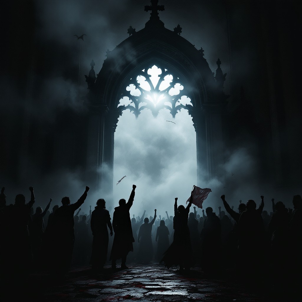 Free Gothic Revolution Rising Image - Gothic, Revolution, Silhouette ...