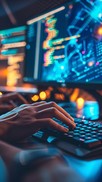Free Coding Workstation Glow Image - Coding, Technology, Programming ...