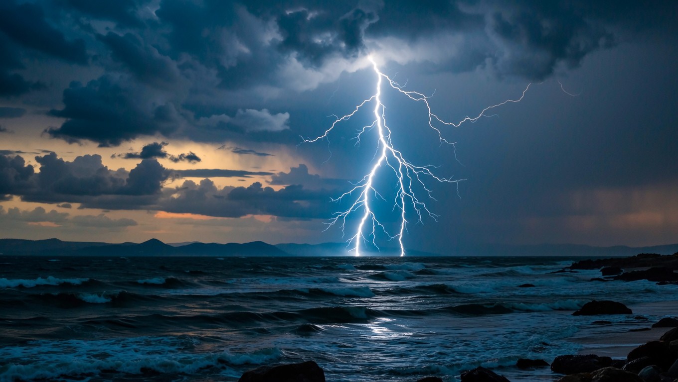 Free Ocean Lightning Storm Image - Lightning, Ocean, Storm | Download ...