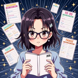 Free Organization Meets Magic Image - Organized, Planner, Anime ...