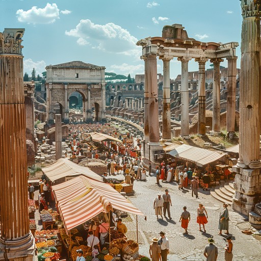 Commerce Historically Free Bustling Ancient Market Image - Market, Ruins, Tourists | Download ...