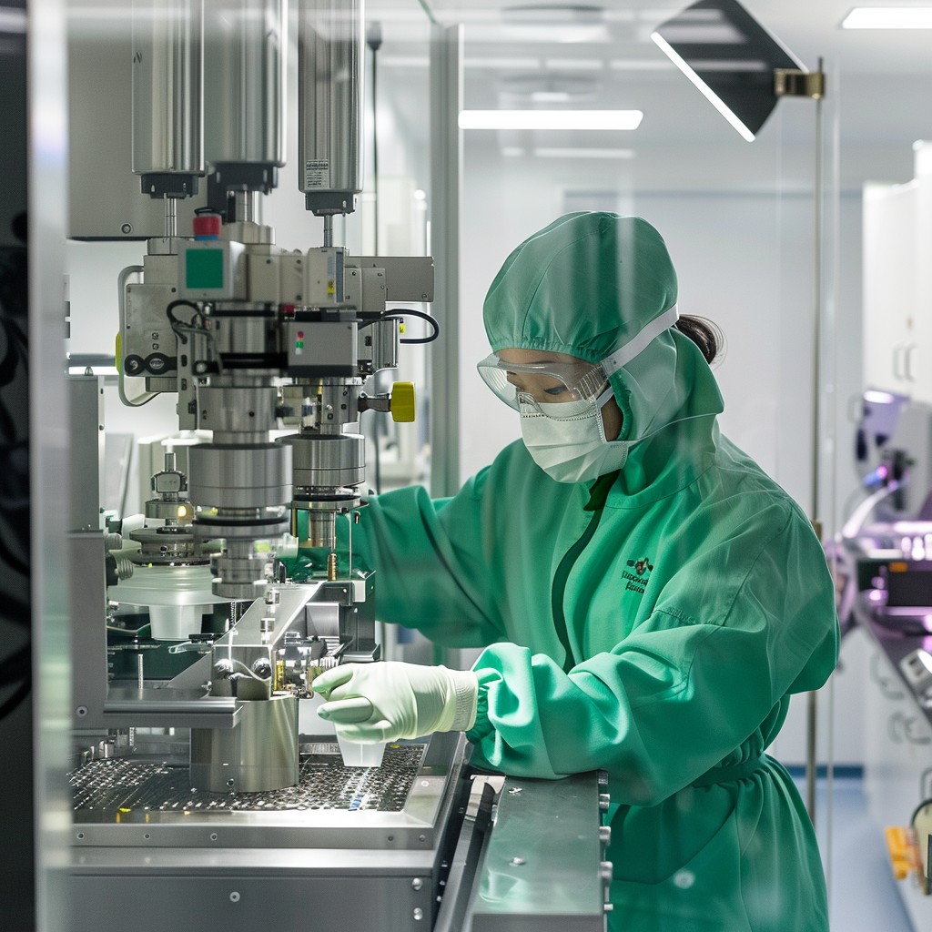 Labn Worker Free Lab Worker Focused Image - Technician, Cleanroom, Machinery ...