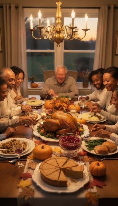 Free Thanksgiving Family Feast Image - Thanksgiving, Family, Turkey ...