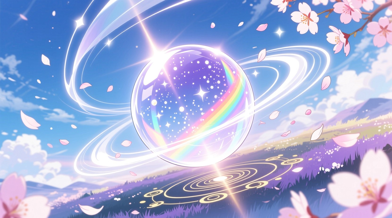 Free Prismatic Planet Magic Image - Magical, Sphere, Anime | Download ...