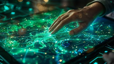 Free Futuristic Touch Interaction Image - Technology, Touchscreen ...