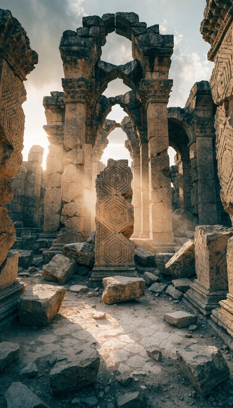 Free Forgotten Geometric Ruins Image - Ruins, Ancient, Architecture ...