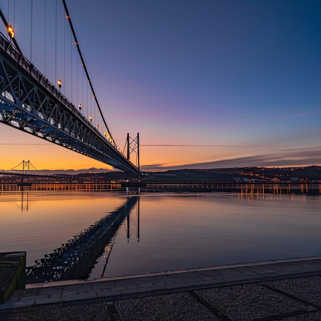 Free Sunset Bridge View Image - Sunset, Bridge, Water | Download at ...