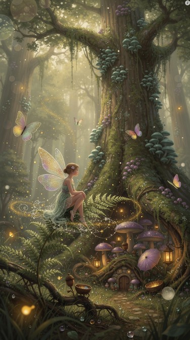 Free Enchanted Forest Fairy Image - Fairy, Forest, Enchanted | Download ...