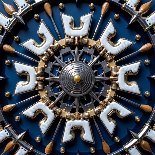 Radial Gear Pattern Free Radial Metallic Pattern Image - Mechanical, Symmetrical, Radial ...