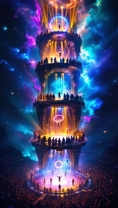 Free Cosmic Performance Tower Image - Cosmic, Amphitheater, Performance ...