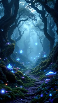 Free Enchanted Forest Path Image - Magical, Forest, Ethereal | Download ...