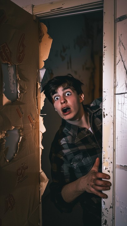 Shocked Walk In Free Shocked Doorway Discovery Image - Shocked, Discovery, Doorway ...