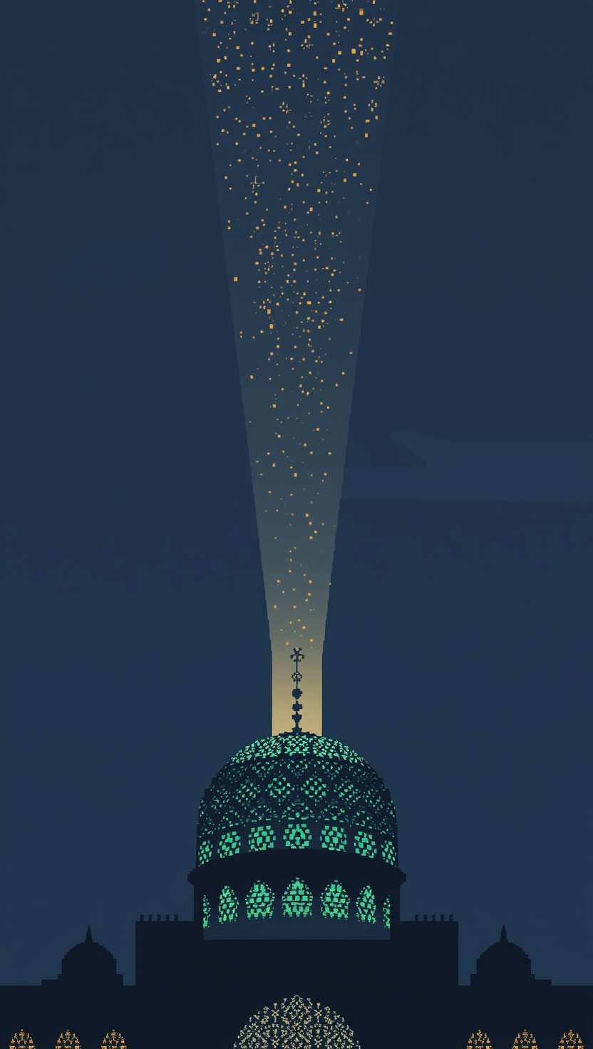 Free Sacred Pixel Architecture Image - Mosque, Pixel, Art | Download at ...