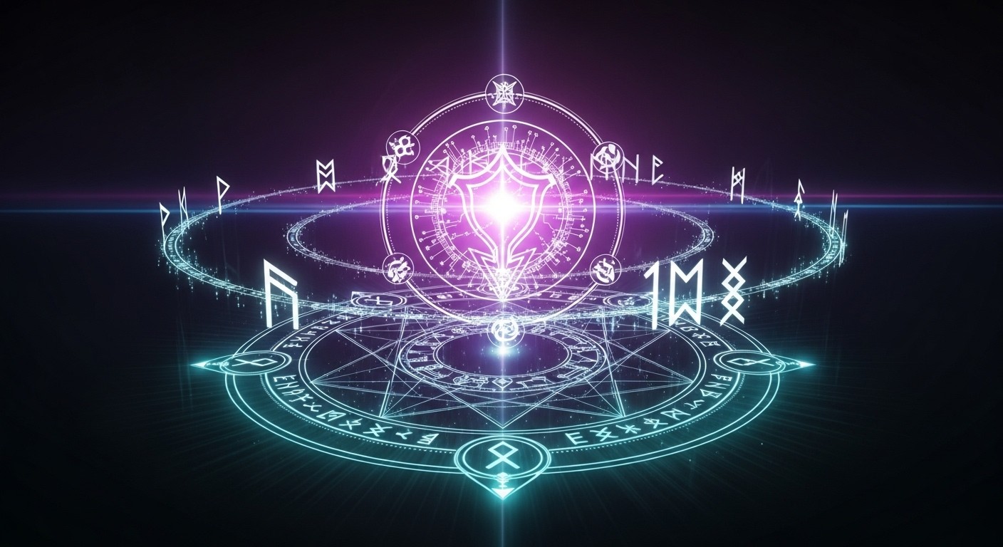 Free Glowing Mystic Emblem Image - Magical, Ethereal, Insignia ...