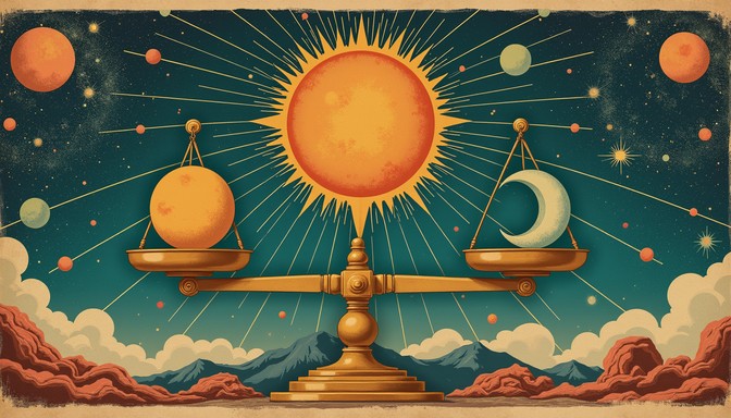 Cosmic Balance Science Free Universal Balance Depicted Image - Balance, Celestial, Cosmic ...
