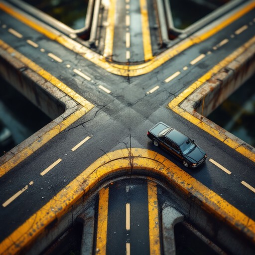 Free Elevated Crossroads Junction Image - Crossroads, Junction ...