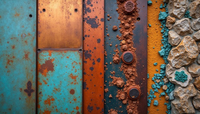 Oxidative Color Free Oxidation Color Spectrum Image - Copper, Patina, Rust | Download ...