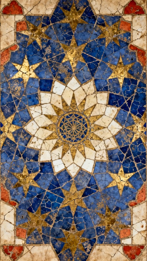 Download Golden Islamic Stars Image - Mandala, Geometric, Islamic ...