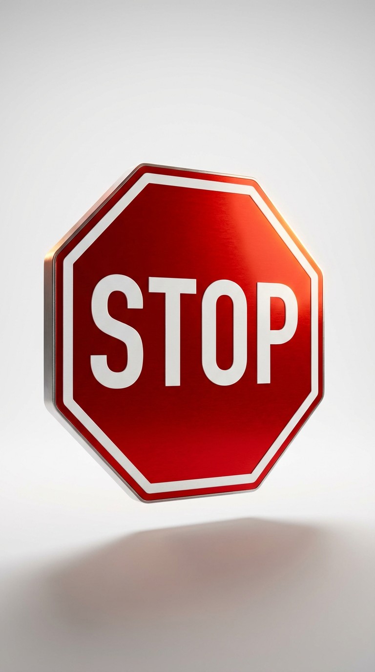 Free 3D Stop Sign Image - Stop, Sign, 3d | Download at StockCake