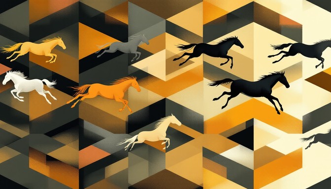 Download Equine Greek Pattern Image - Pattern, Horse, Greek | StockCake