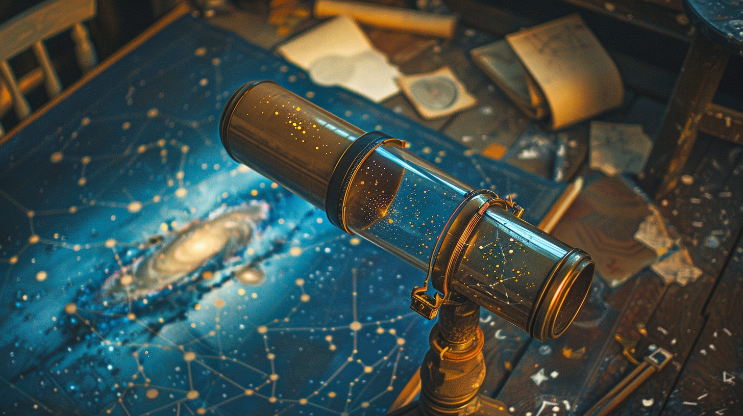 Free Starry Night Exploration Image - Telescope, Astronomy, Galaxy ...