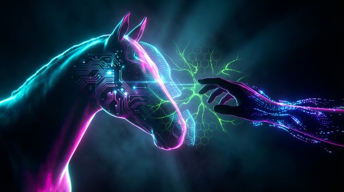 Free Digital Horse Bond Image - Cyberpunk, Horse, Neon | Download at ...