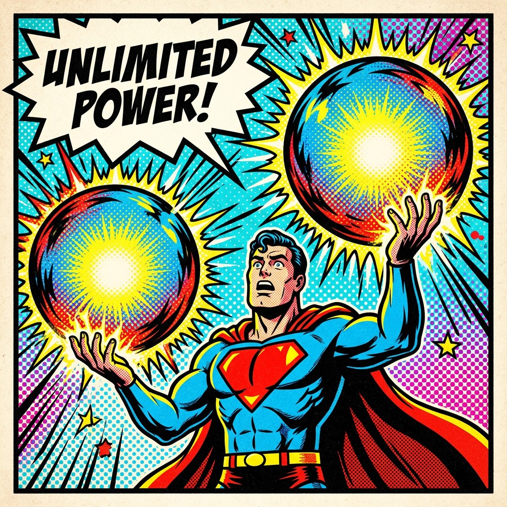 Free Unlimited Power Unleashed Image - Superhero, Comic, Popart ...
