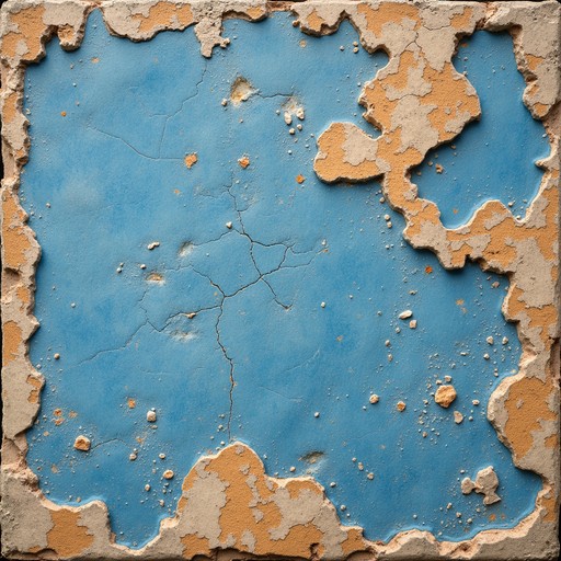 Free Weathered Azure Fragment Image - Azure, Fresco, Weathered ...