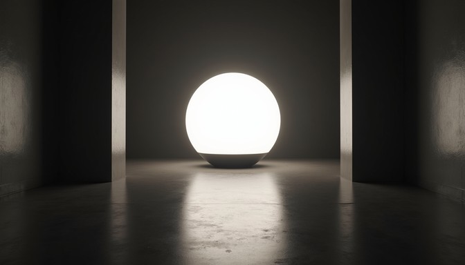 Free Glowing Orb Light Image - Orb, Lamp, Sphere | Download at StockCake