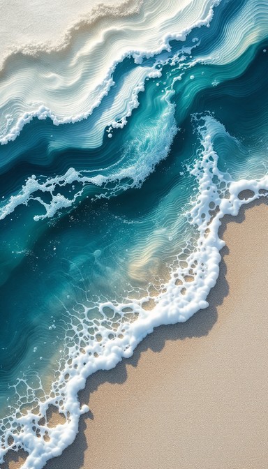 Free Abstract Ocean Layers Image - Seascape, Abstract, Teal | Download ...