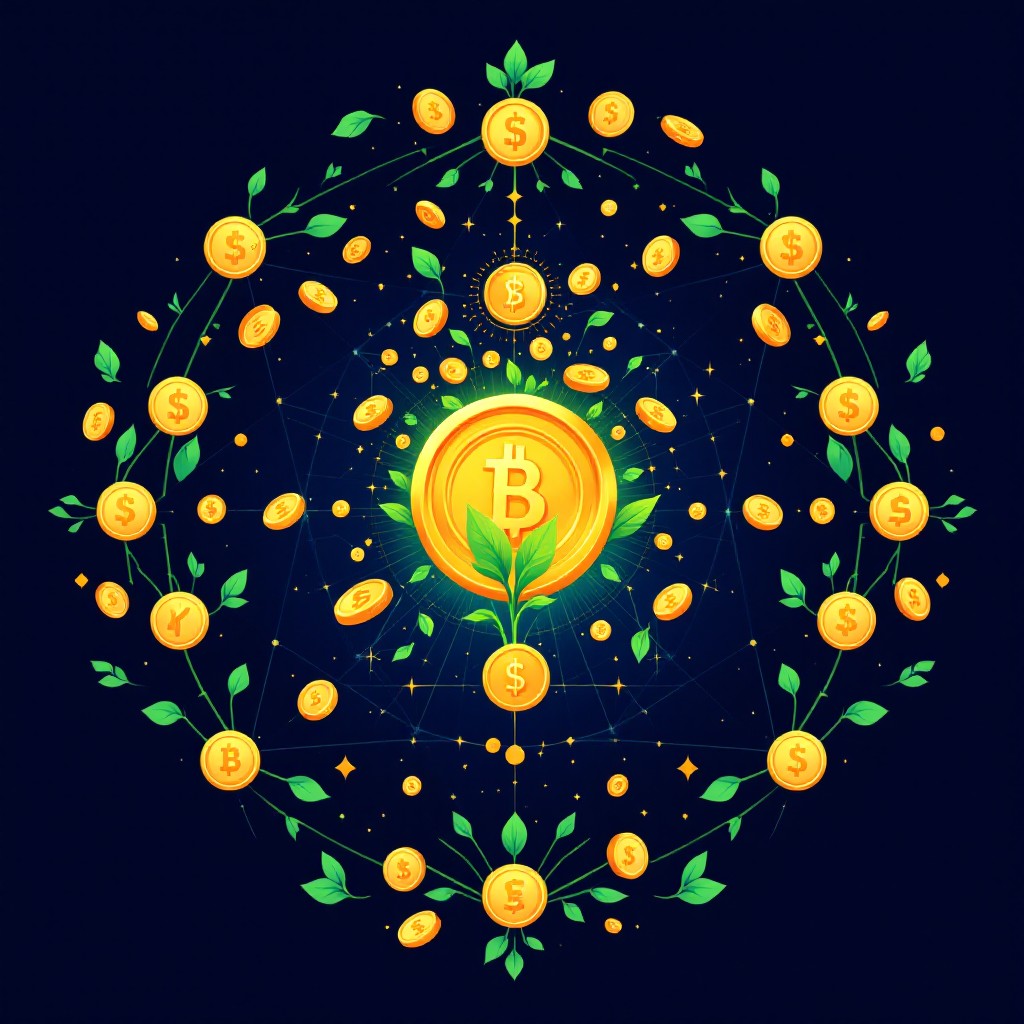 Free Bitcoin Nature Blooms Image - Bitcoin, Cryptocurrency, Blockchain |  Download at StockCake