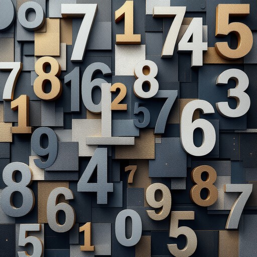 Free 3D Number Stack Image - Numbers, 3d, Typography | Download at ...