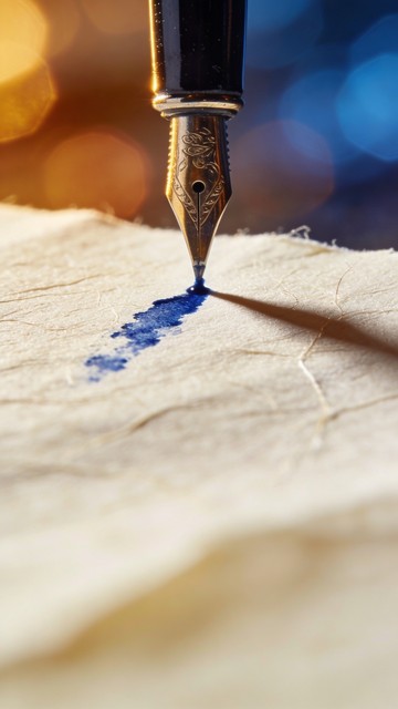 Free Ink Becomes Art Image - Writing, Ink, Flow | Download at StockCake