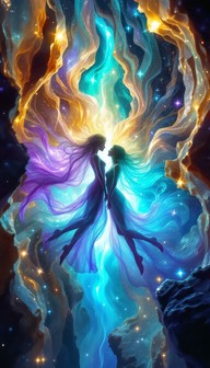 Free Cosmic Love Dance Image - Cosmic, Ethereal, Surreal | Download at ...