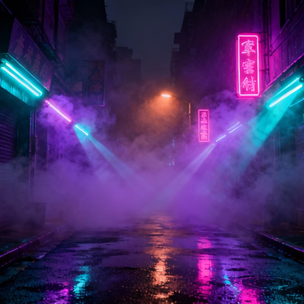 Free Neon Cyberpunk Alley Image - Cyberpunk, Neon, Alley | Download at ...