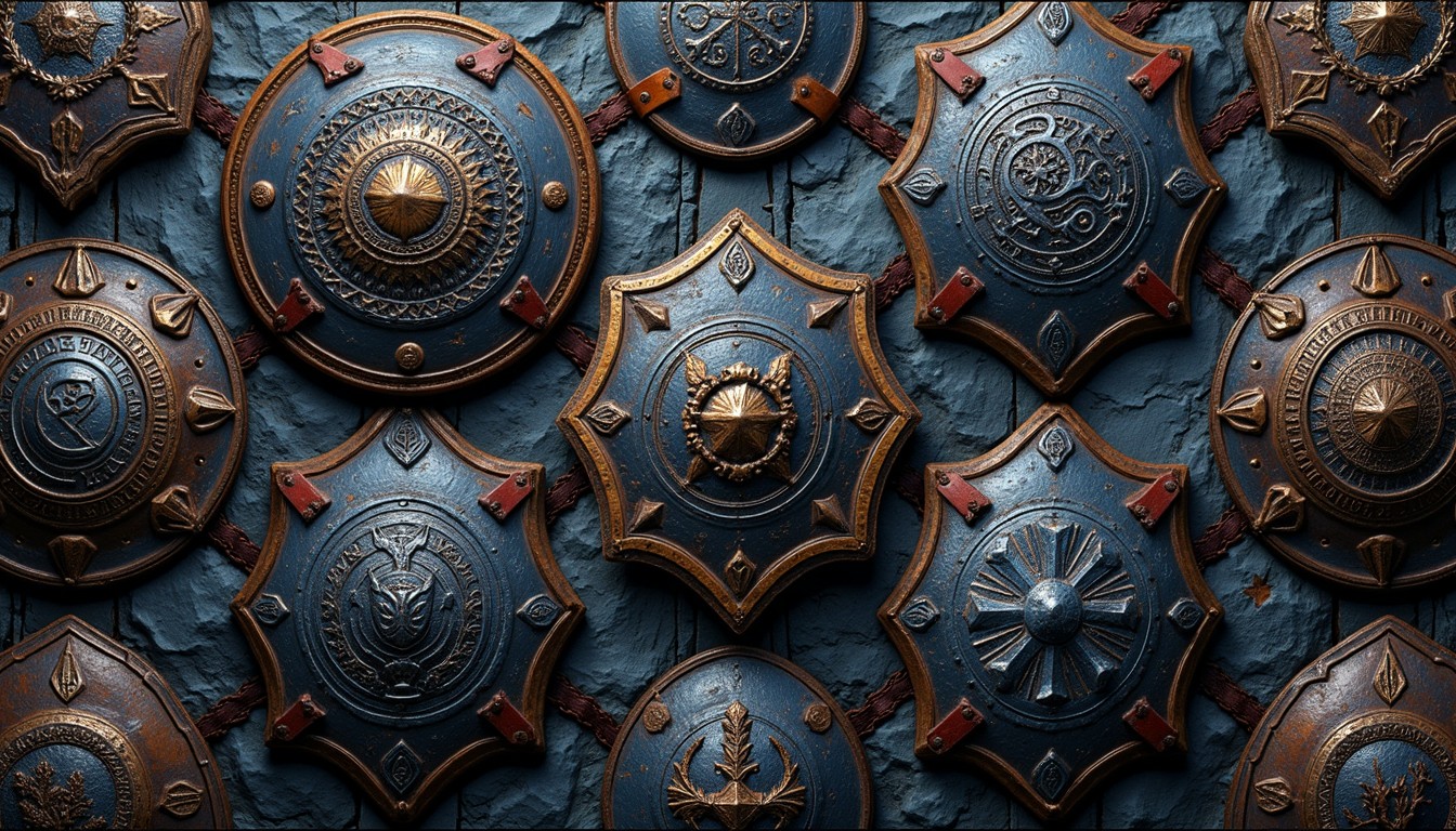 Free Ancient Shield Mosaic Image - Shields, Armor, Ancient | Download ...
